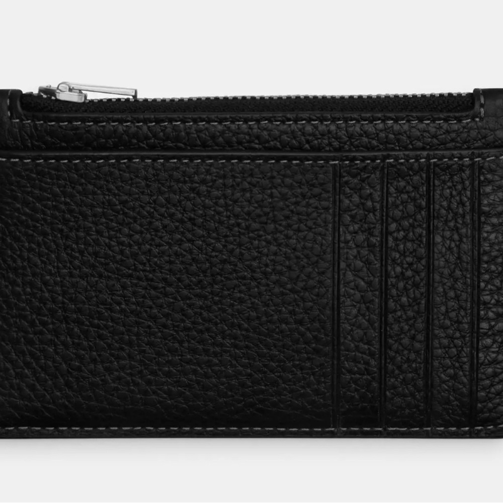 Coach Zip Card Case With Varsity Motif - Picture 2 of 2